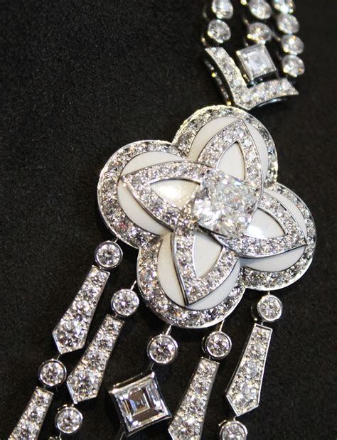 high jewelry louis vuitton necklace|louis vuitton necklace with diamond.